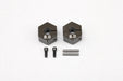 Z2-011R8TA Yokomo Rear Wheel Hexes (8.0)