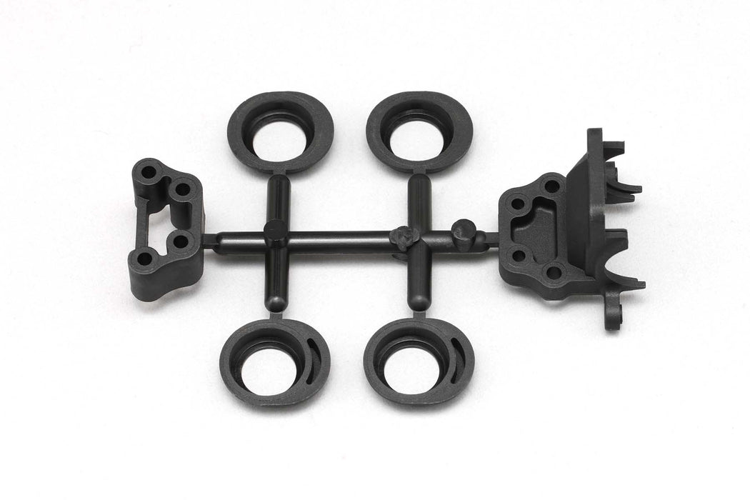 Z2-302CTG Yokomo Gear Box Cap, Diff Height Adapters & Spacer Set (Graphite)