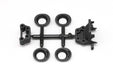 Z2-302CTG Yokomo Gear Box Cap, Diff Height Adapters & Spacer Set (Graphite)