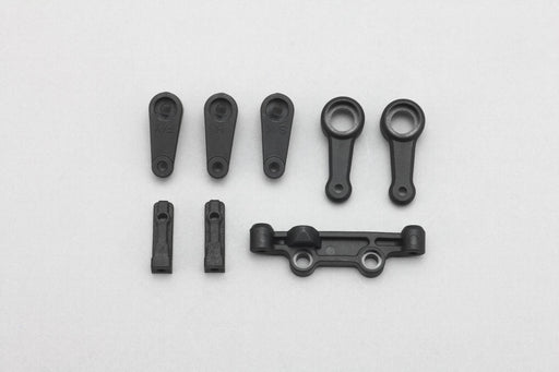 Z4-200 Yokomo Steering Bellcrank & Servo Mount Set w/17mm Servo Horns