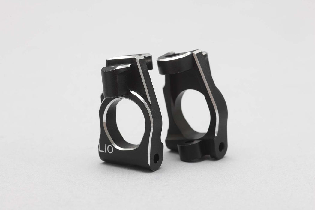 Z4-41310A Yokomo Aluminum Front Steering Hub Carriers (10deg)
