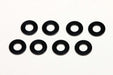 ZC-A2505BA Yokomo 2.5x5x0.5mm Aluminum Shims (Black)