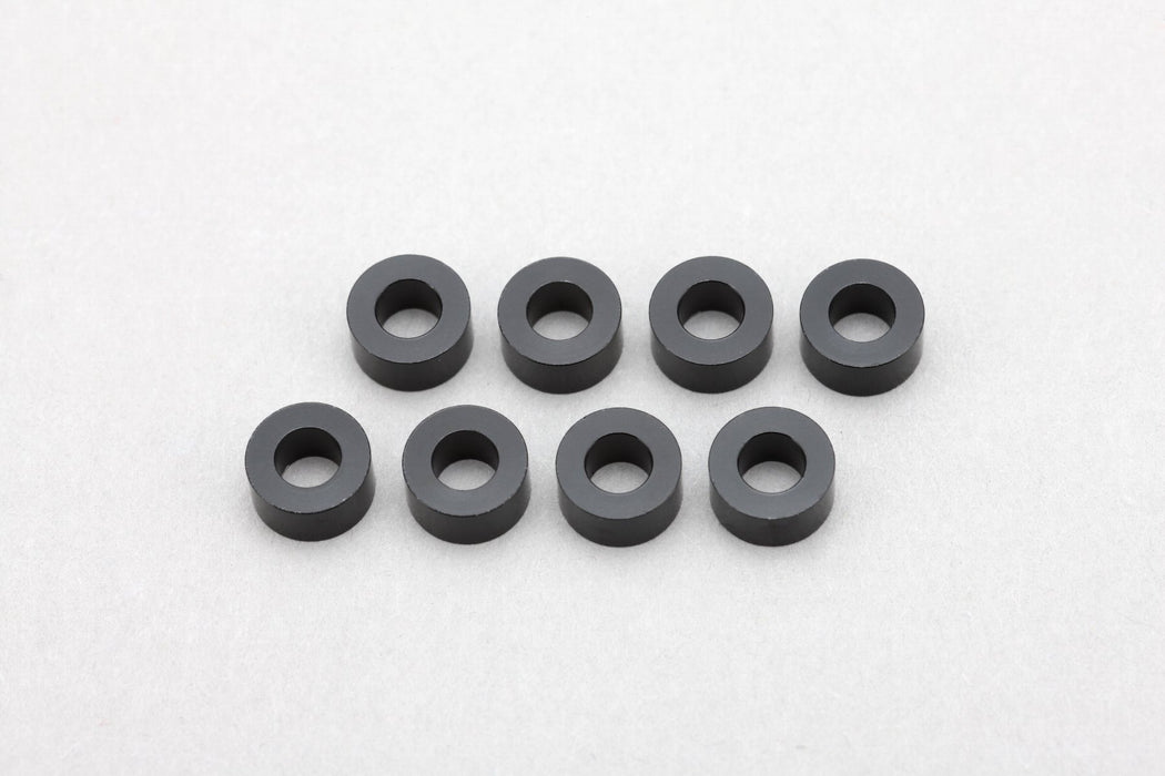 ZC-A3630BA Yokomo 3x6x3.0mm Aluminum Shim (Black) (8)