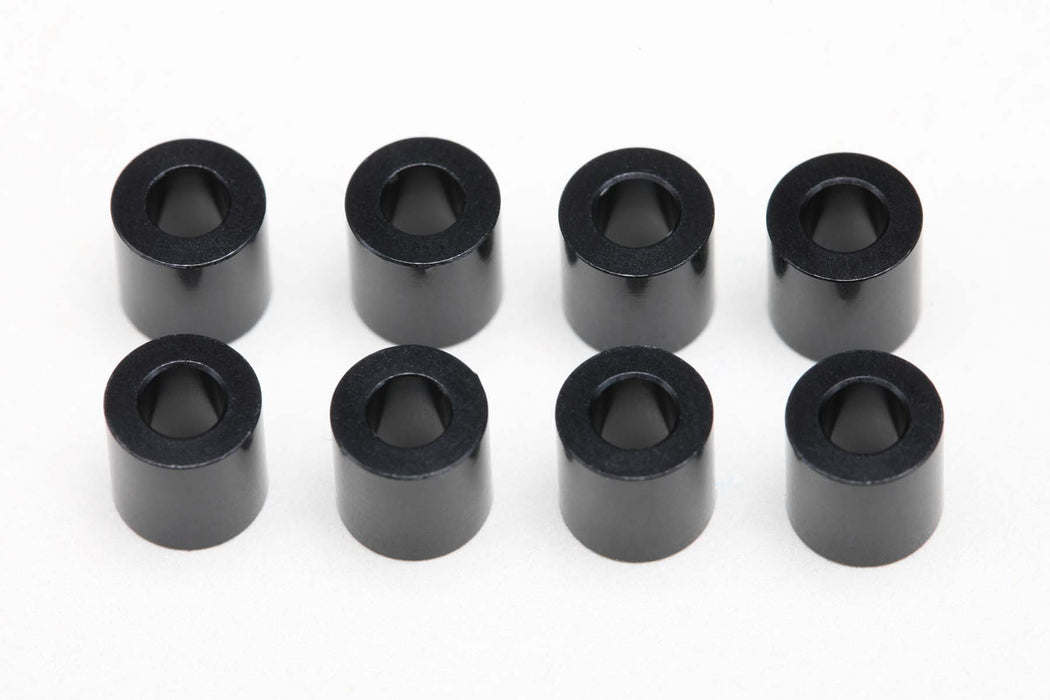 ZC-A3660B Yokomo 3x6x6.0mm Aluminum Shim (Black) (8)