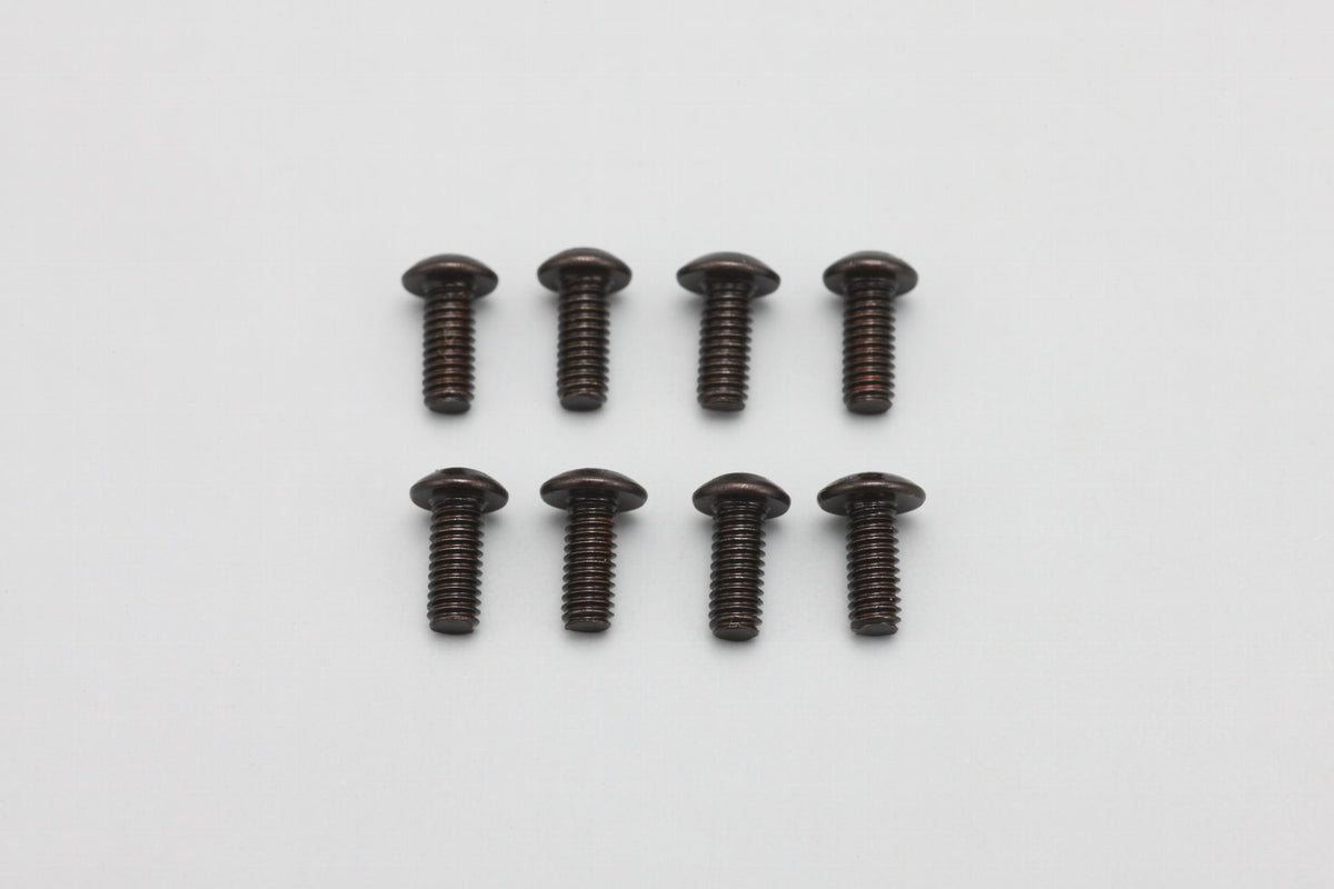 ZC-BH256A Yokomo M2.5x6mm Button Head Socket Screw (8) — RC Pit Lane