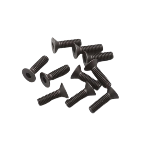 ZC-F36-A Yokomo M3x6mm Flat Head Hex Screw (10) — RC Pit Lane