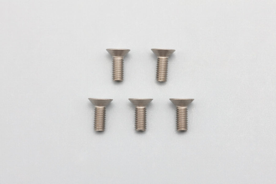 ZC-F38TA Yokomo M3x8mm Titanium Flat Head Socket Screw