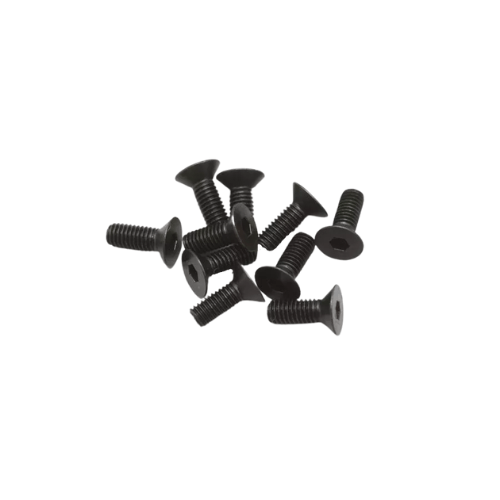 ZC-F38A Yokomo M3x8mm Flat Head Socket Screw (10) — RC Pit Lane