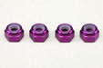 ZC-N3APU Yokomo M3 Aluminum Nylon Lock Nuts (Purple)