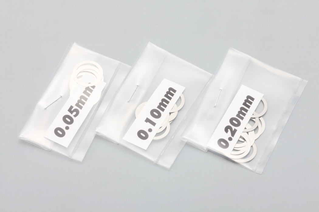 ZC-S100SA Yokomo 10.0mm Stainless Steel Spacer Shims (0.05/0.10/0.20mm)
