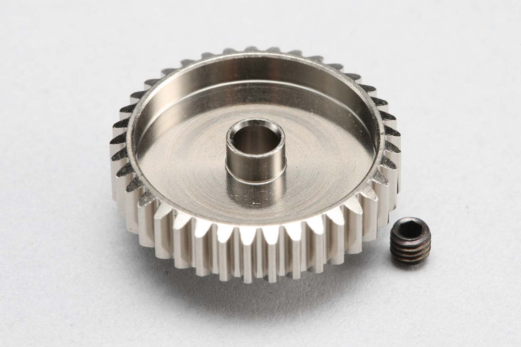 Yokomo Hard Coated Aluminum Pinion Gear (48DP) (16T-40T)