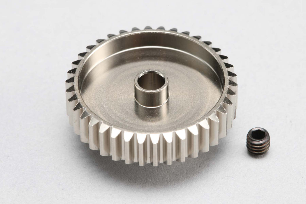 Yokomo Hard Coated Aluminum Pinion Gear (48DP) (16T-40T)