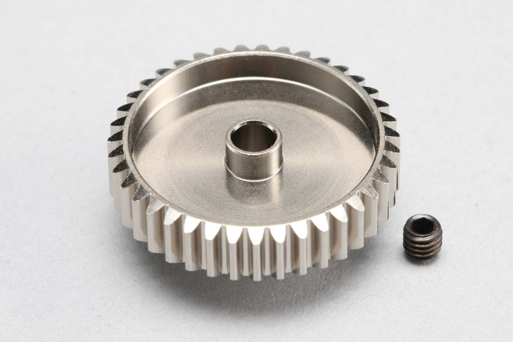 Yokomo Hard Coated Aluminum Pinion Gear (48DP) (16T-40T)