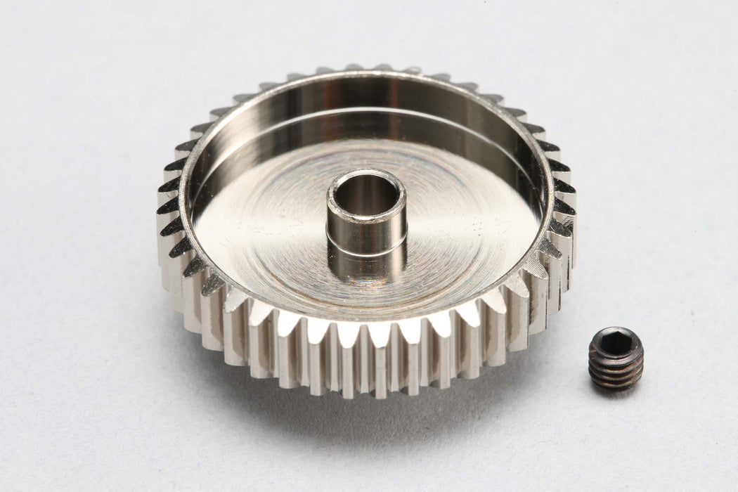 Yokomo Hard Coated Aluminum Pinion Gear (48DP) (16T-40T)