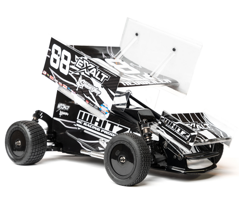 Whitz Racing 1/10 Whiplash Front 2.2" 12mm Sprint Car Wheels (2)