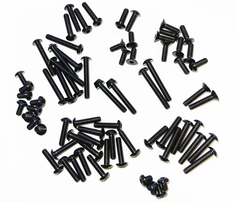 Whitz Racing TLR 22 5.0 Elite - HyperLite 2.5MM Titanium Upper Screw Kit