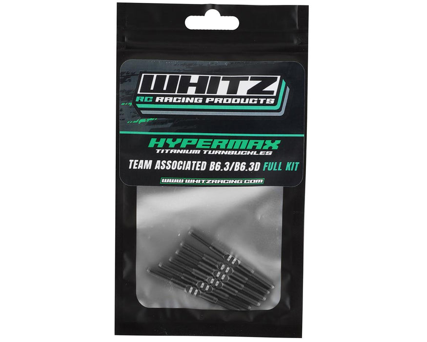 Whitz Racing Team Associated B6.3 HyperMax Ti Turnbuckles