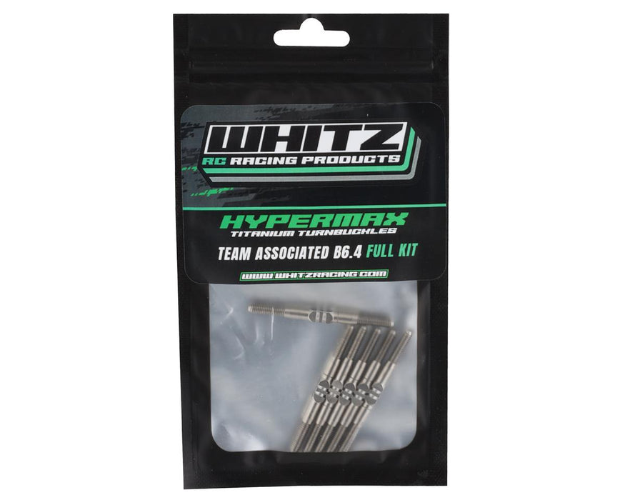 Whitz Racing Team Associated B6.4 HyperMax 3.5mm Ti Turnbuckle Kit