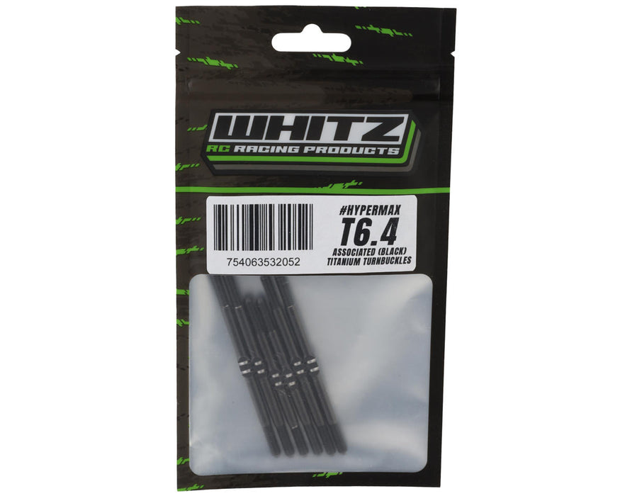 Whitz Racing Team Associated T6.4 HyperMax Ti Turnbuckles