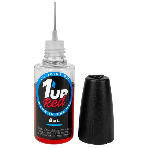 1UP120402 1up Racing Red CV Joint Oil - 8ml Oiler Bottle